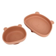 Babyteller Silikon Teller mit