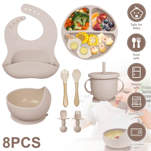 8tlg silikon besteckset - 8tlg,