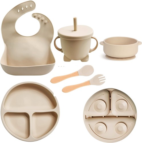 Silikon baby geschirrset - silikon,