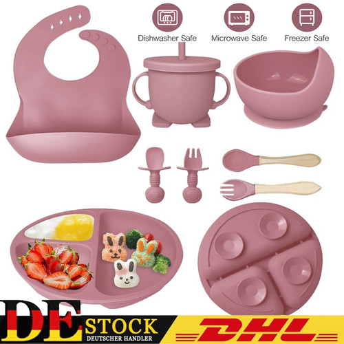 8er baby geschirr set - set,